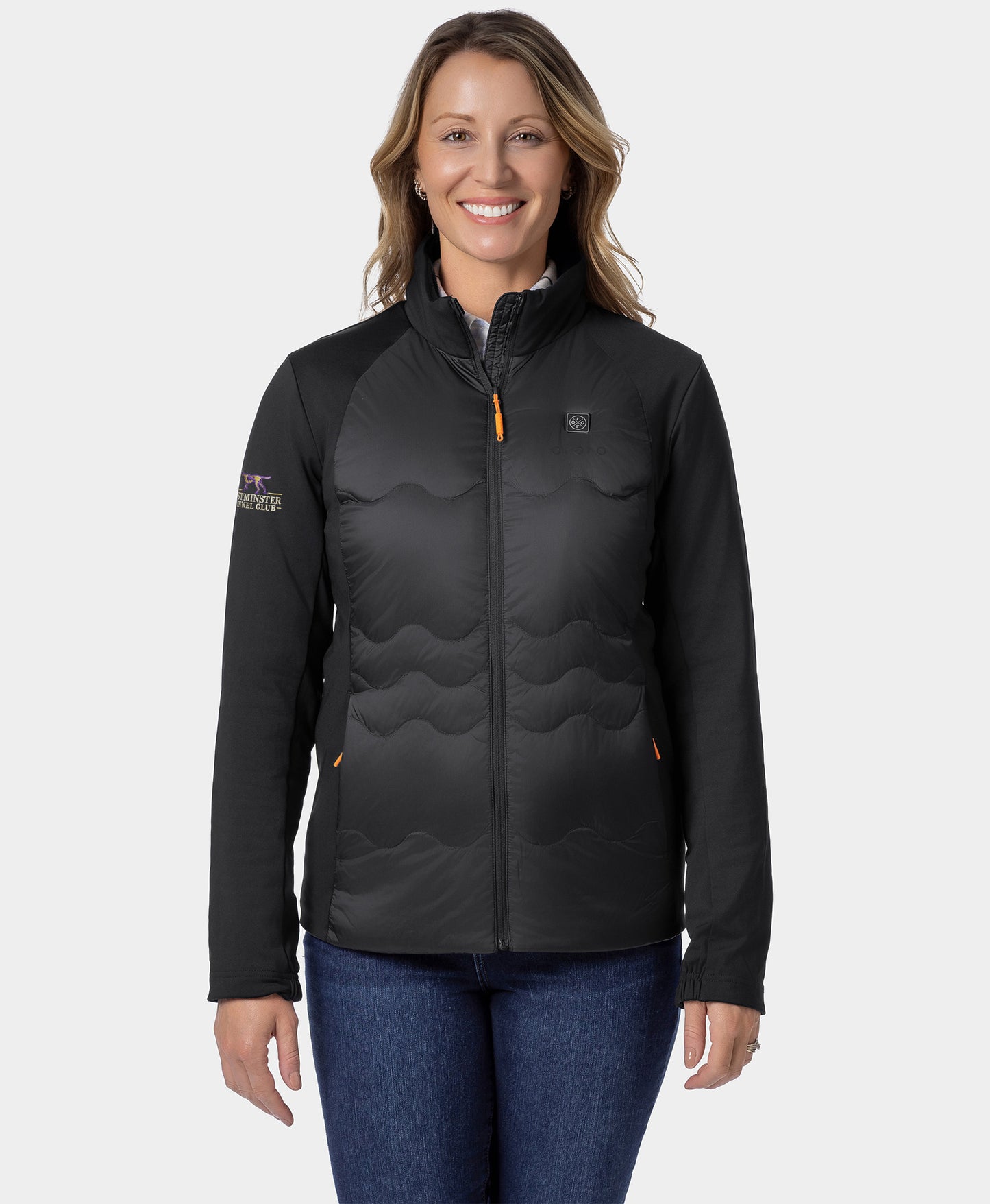 Verbier Women's 4-Zone Heated Down Jacket - Westminster Kennel Club® Edition