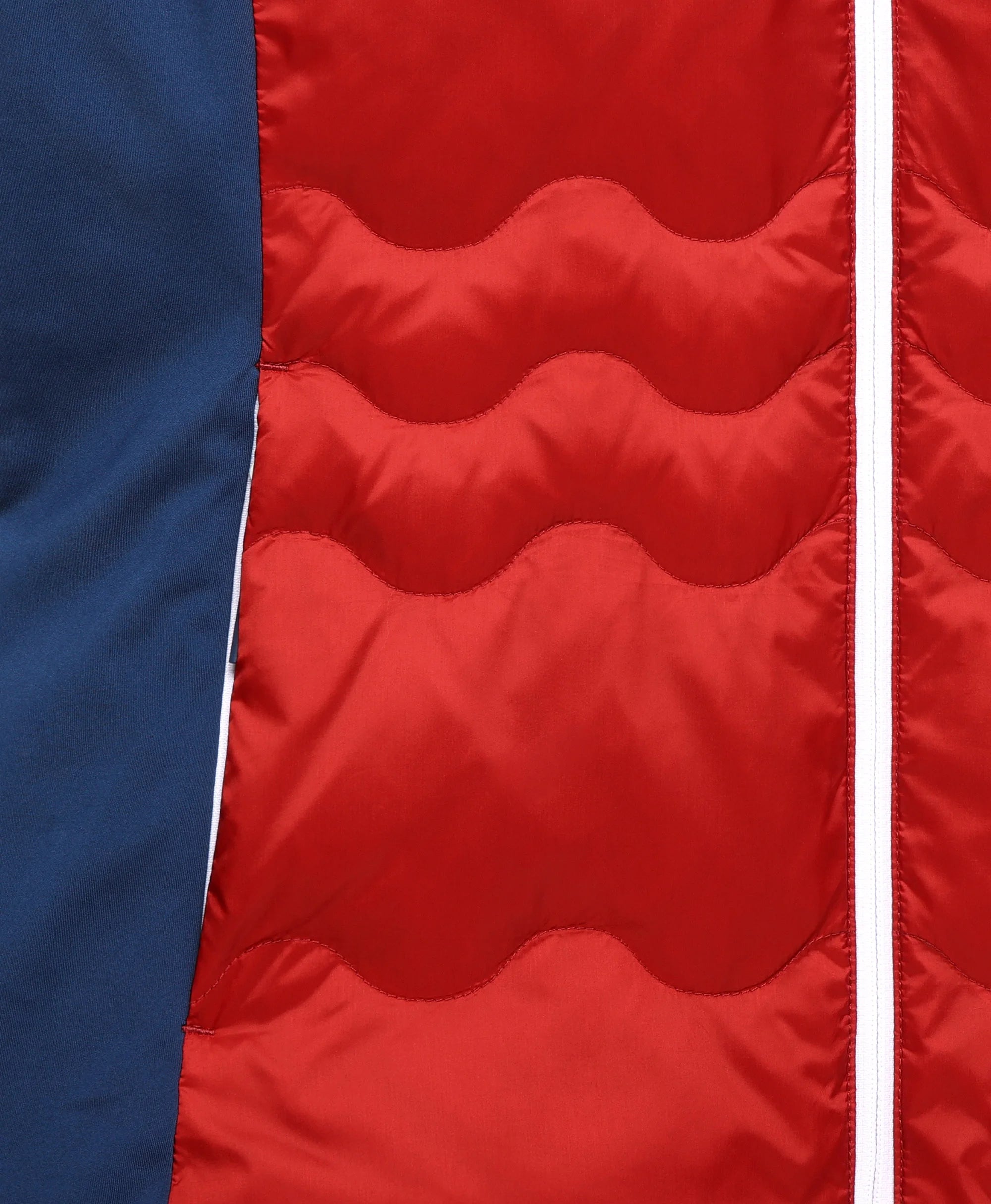 Variegated quilting channels