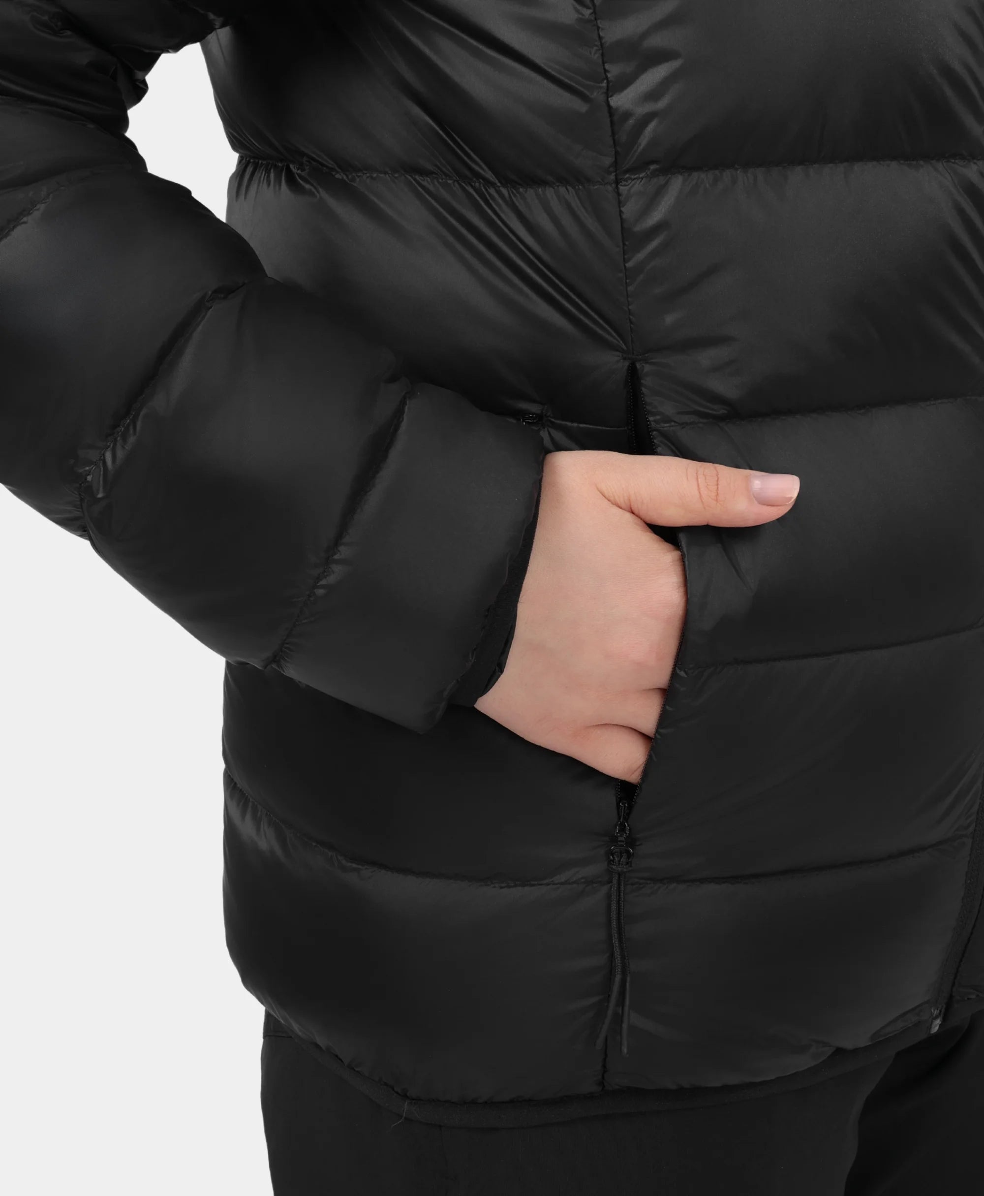 AeroPro Women's 8-Zone Packable Heated Down Jacket