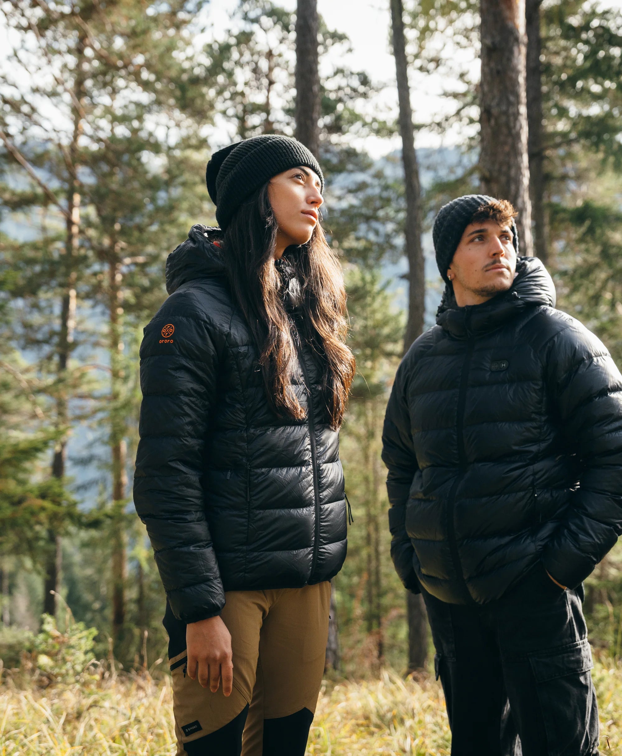 AeroPro Women's 8-Zone Packable Heated Down Jacket