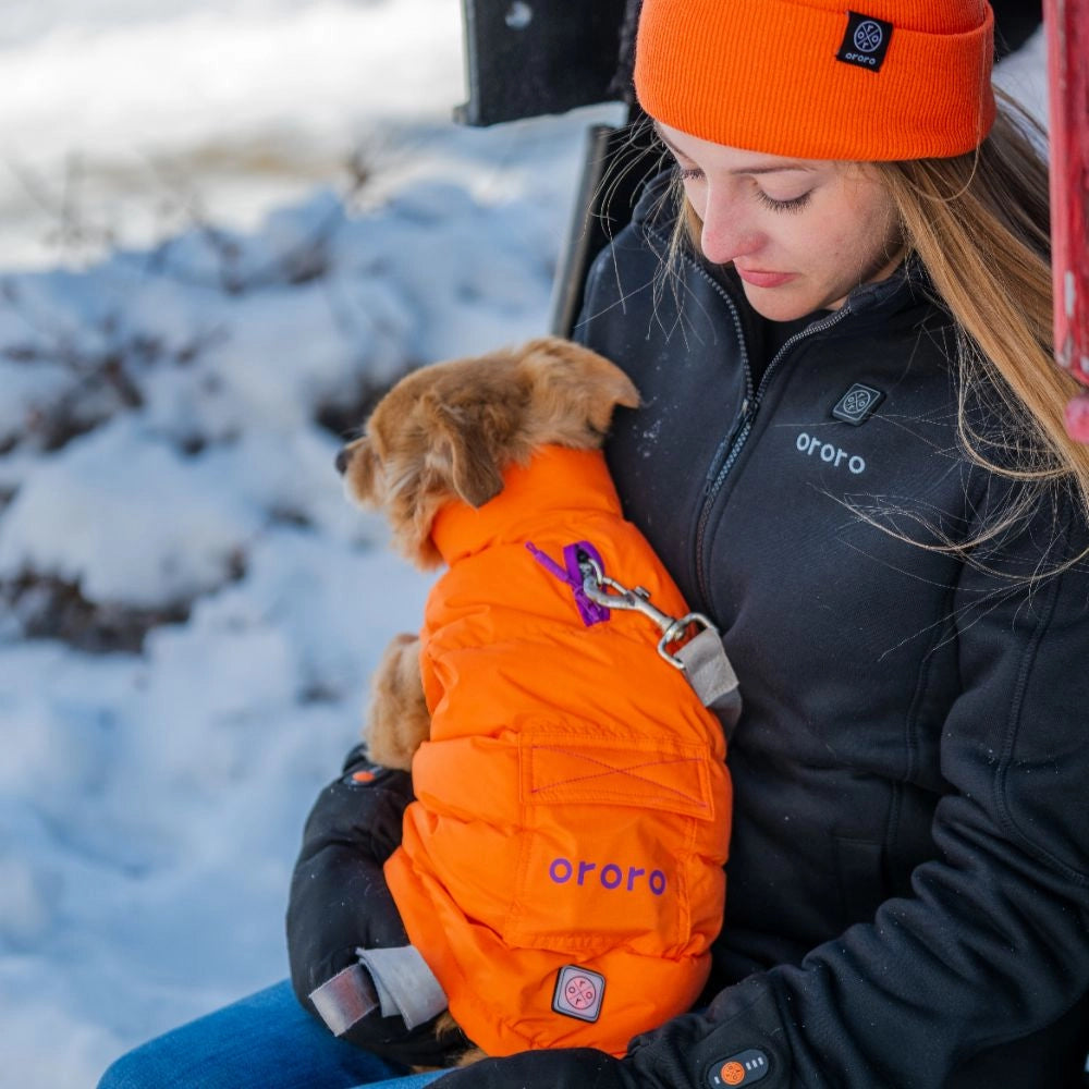 Snøwoof 3-Zone Heated Dog Puffer Vest