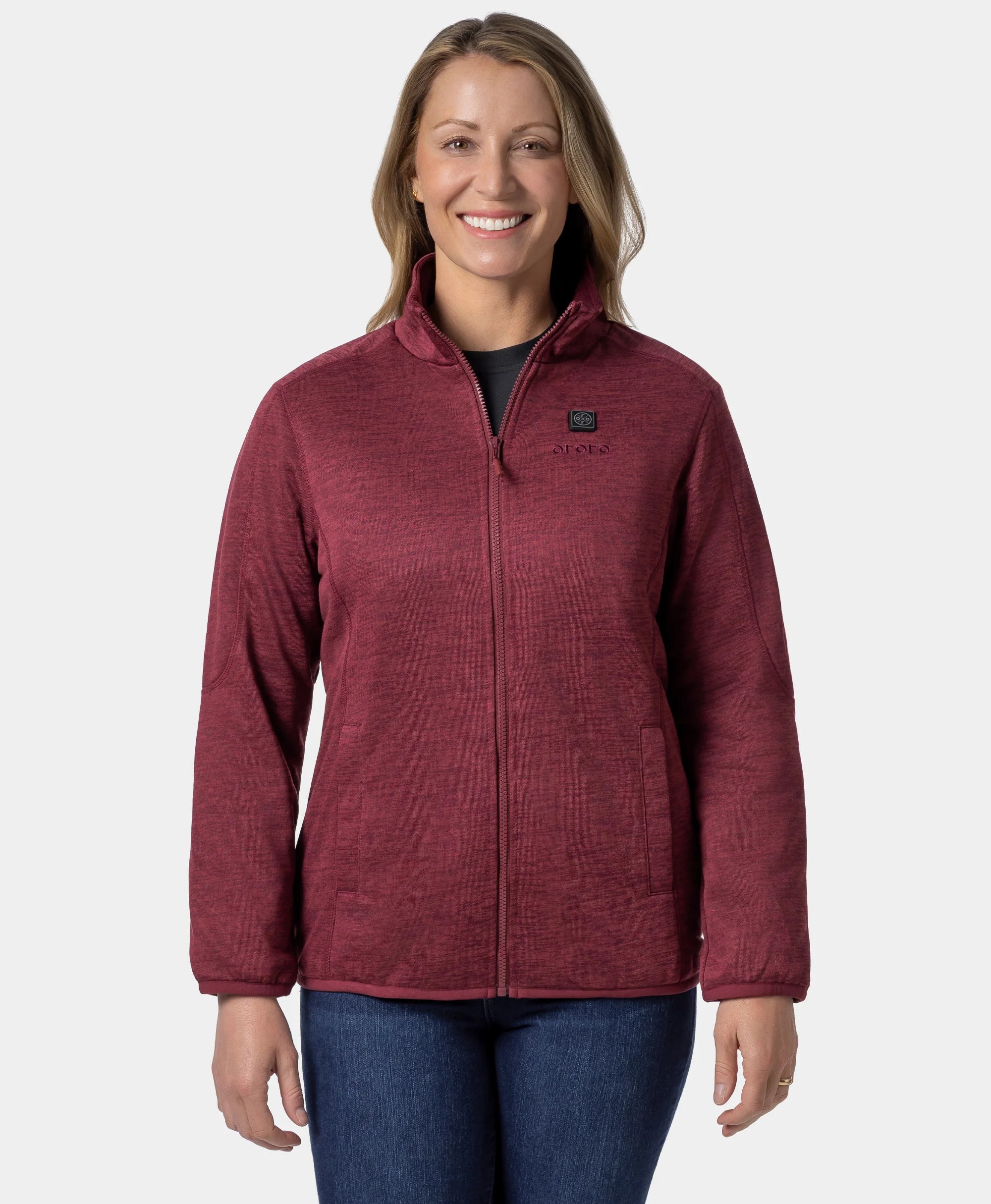 Women's Heated Full-Zip Fleece Jacket (Apparel Only), Thumbnail 46