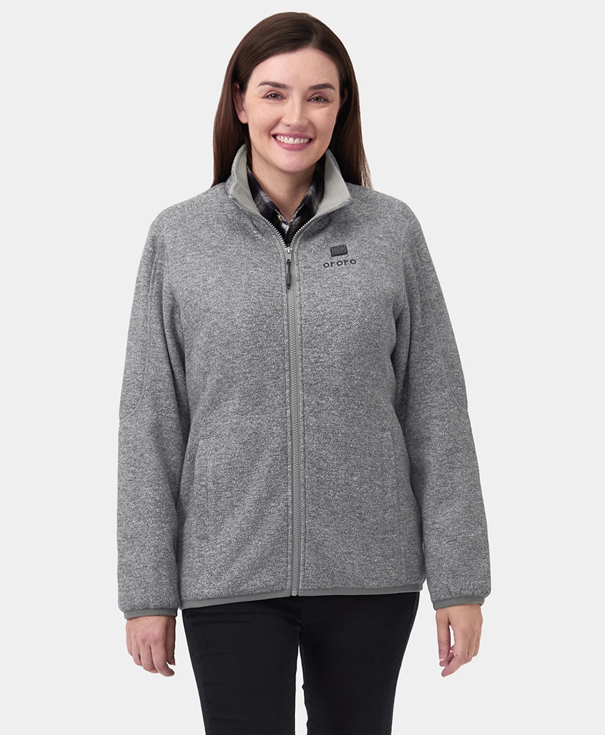 Women's Heated Full-Zip Fleece Jacket 