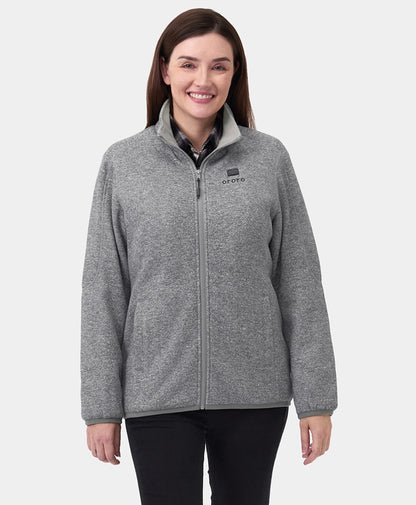 Women's Heated Full-Zip Fleece Jacket 