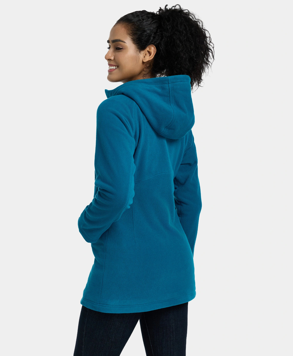 Jacket Felicity Rrq (Open-box) Felicity Women's Heated Fleece Hoodie Jacket(Battery Set No ...