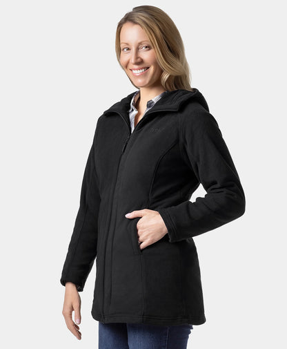 Felicity Women's Heated Fleece Hoodie Jacket