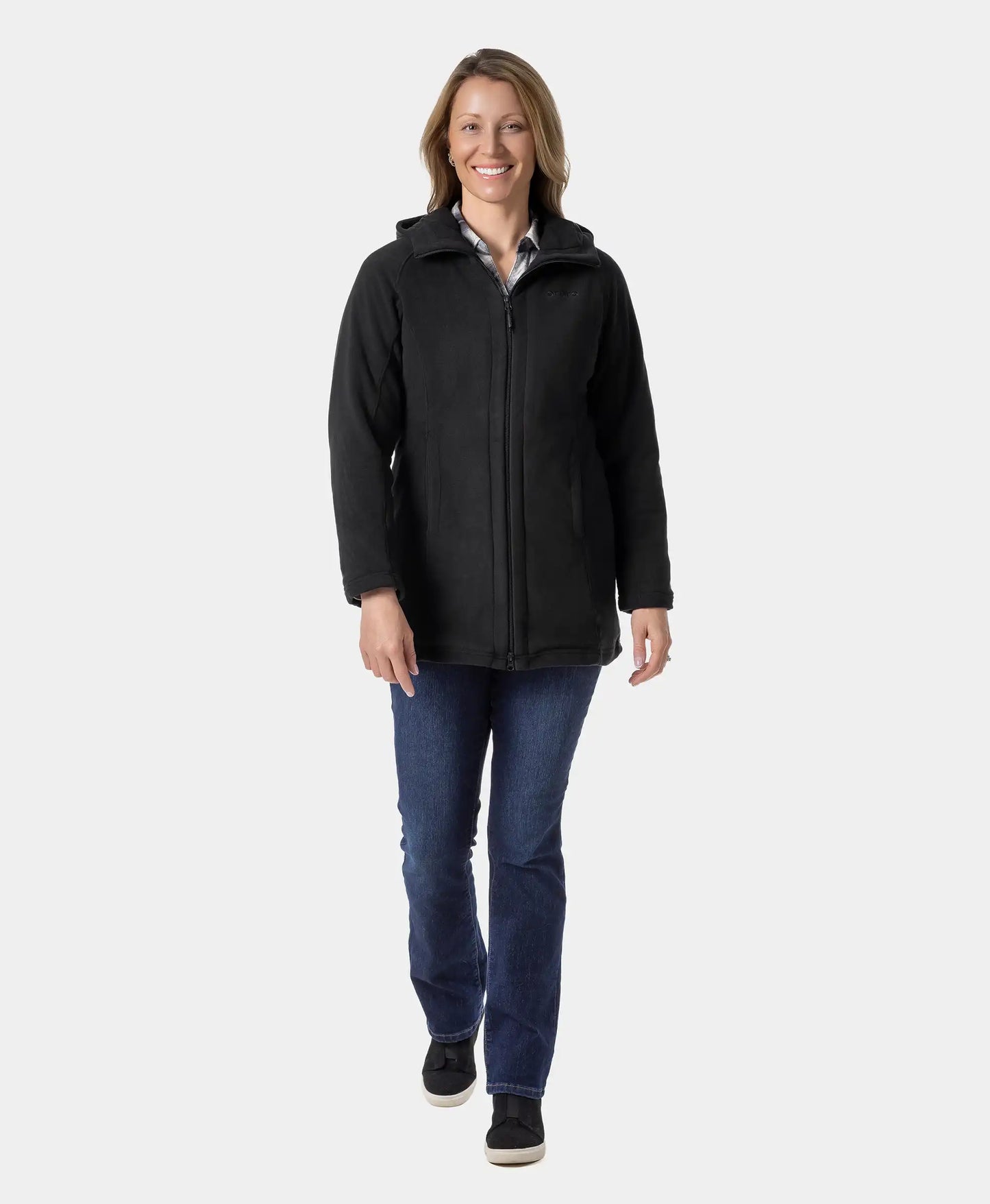 Felicity Women's Heated Fleece Hoodie Jacket