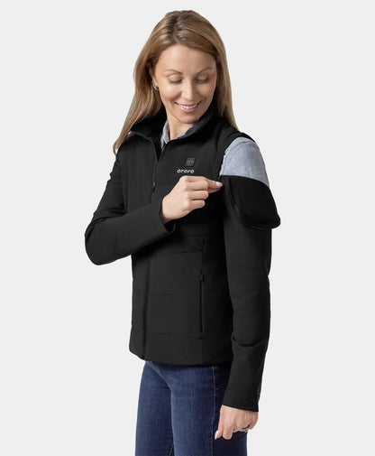 Turnberry Women's Heated Golf Jacket with Zip-off Sleeves