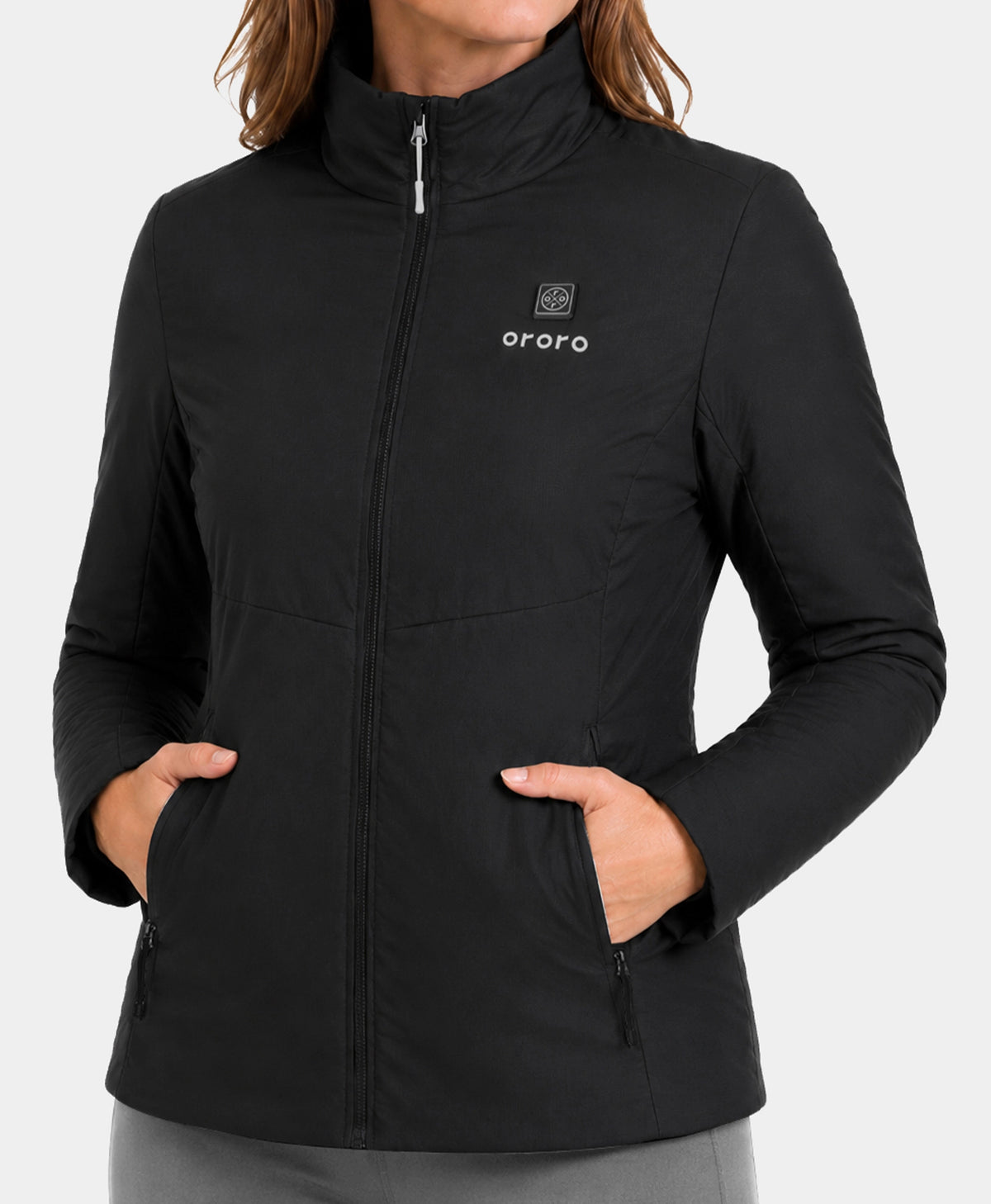 Women's 4-Zone Stretch Lightweight Heated Jacket, Thumbnail 6