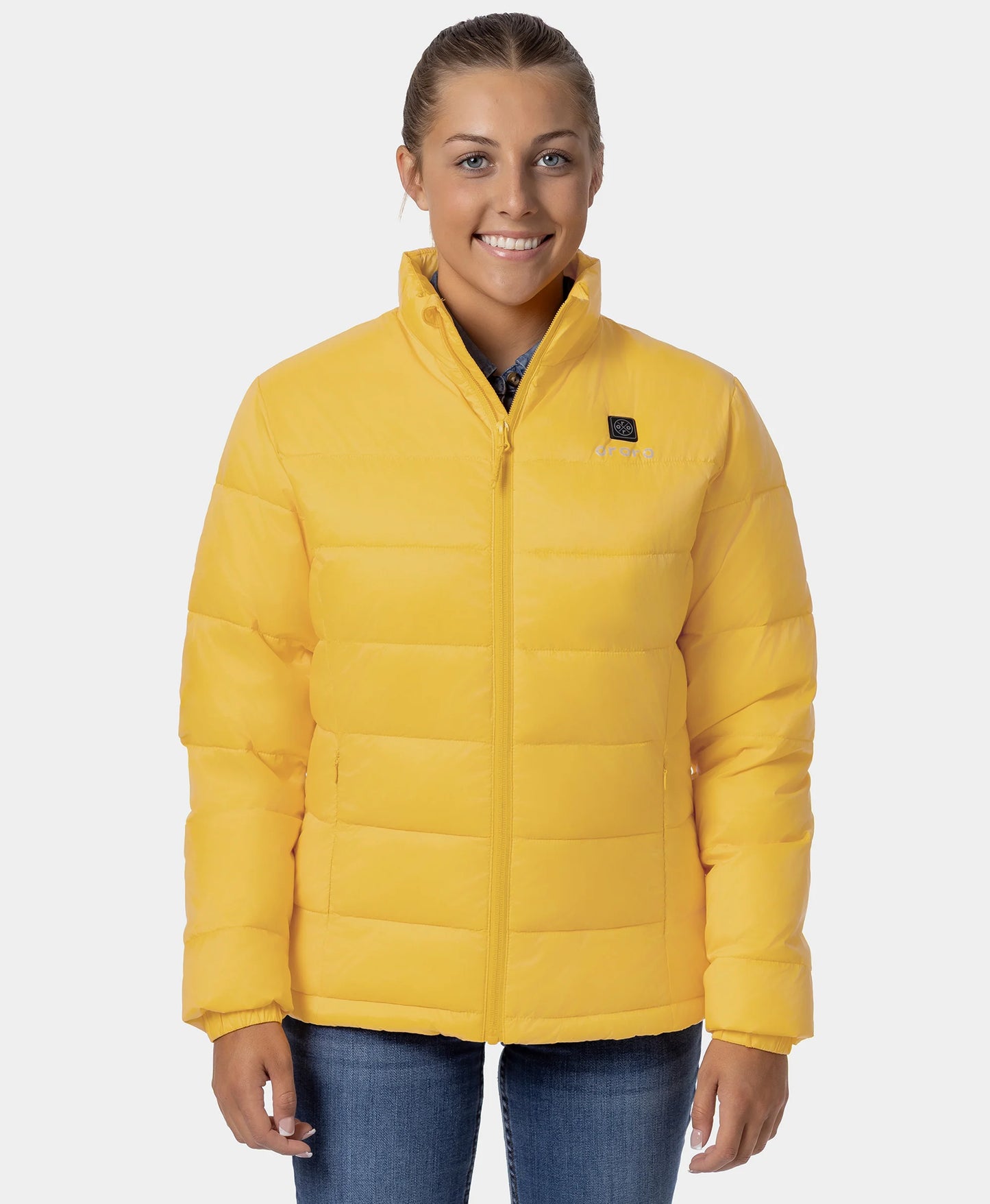 ororo yellow Heated Puffer Jacket