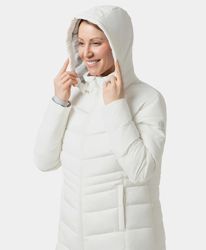 Women's Heated Puffer Parka Jacket 