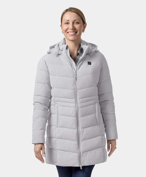 Women's Heated Puffer Parka Jacket ,view 1