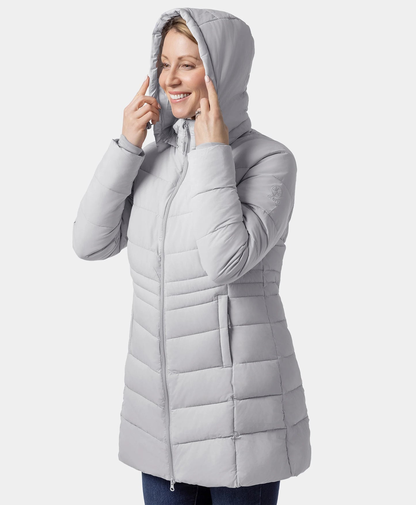 Women's Heated Puffer Parka Jacket