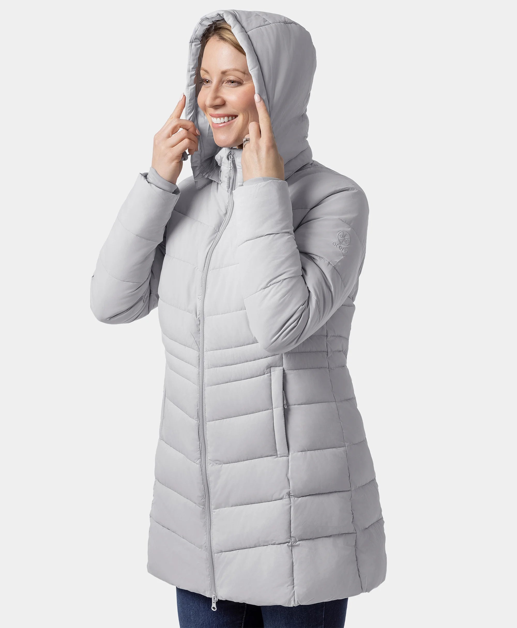 Women's Heated Puffer Parka Jacket