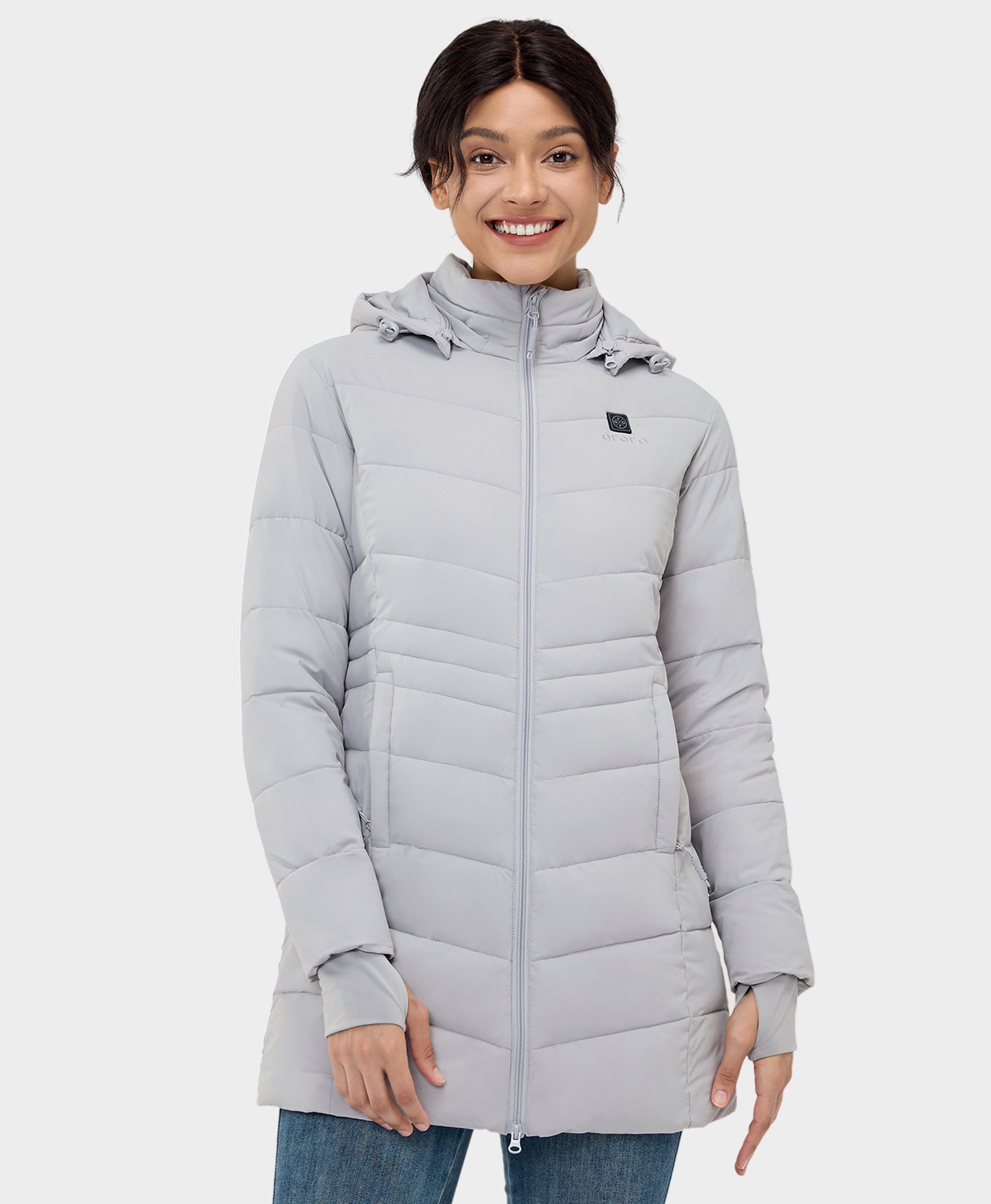 Women's Heated Puffer Parka Jacket (Final Sale)