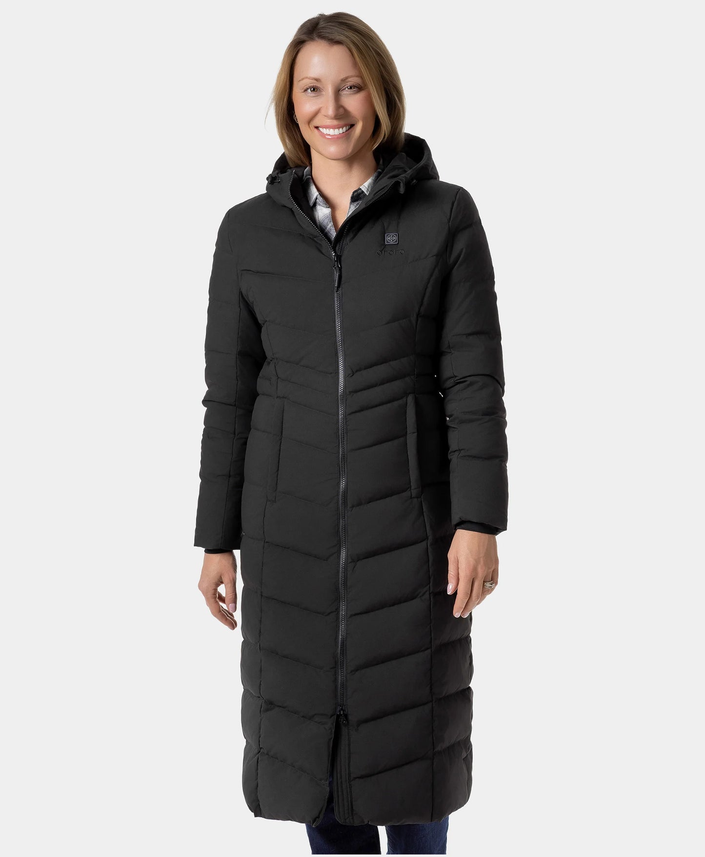 SOHO Women's Heated Down Parka Jacket