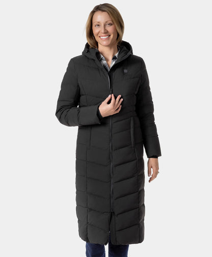 SOHO Women's Heated Down Parka Jacket