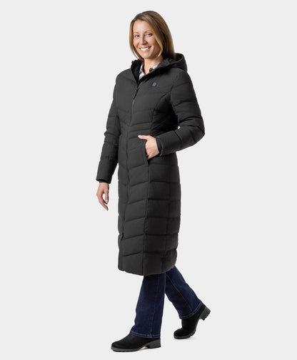 SOHO Women's Heated Down Parka Jacket