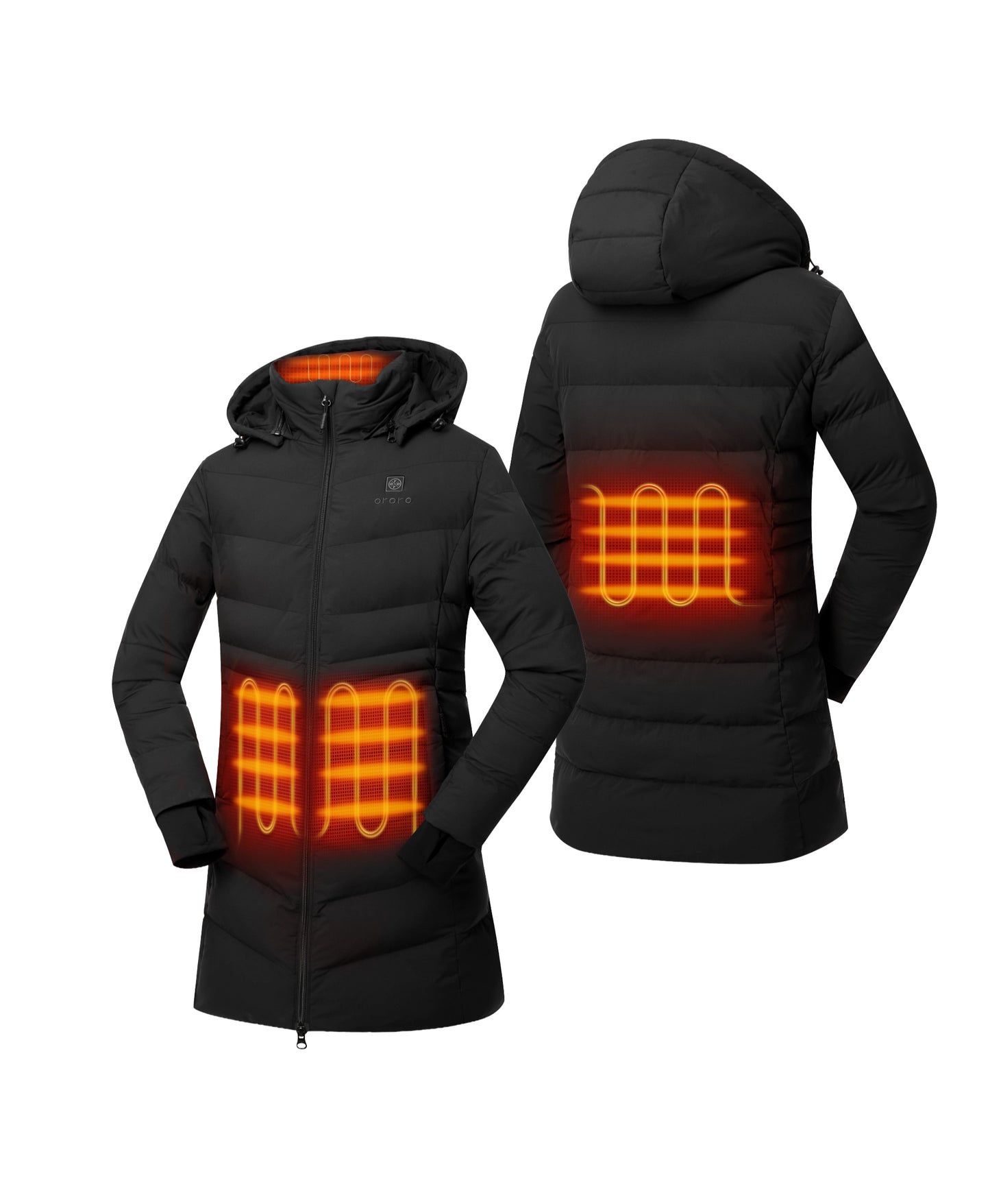 Parkside Women's 4-Zone Heated Puffer Parka Jacket (2025)