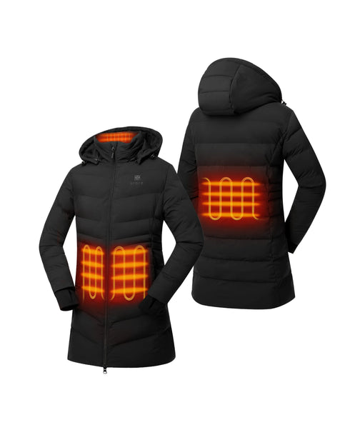 Parkside Women's 4-Zone Heated Puffer Parka Jacket (2025) ,view 2