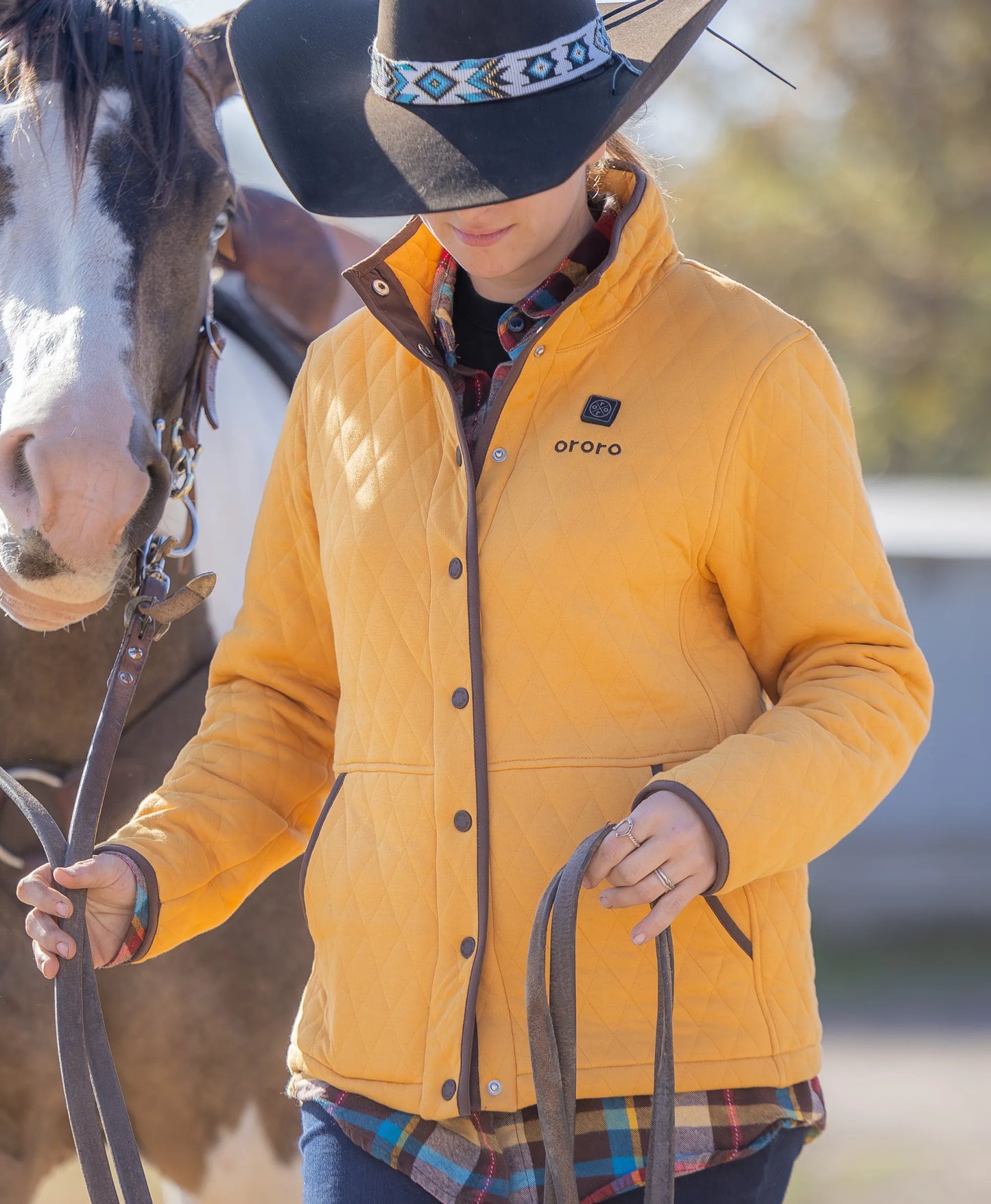 Chalet Women's Heated Quilted Jacket (Final Sale)