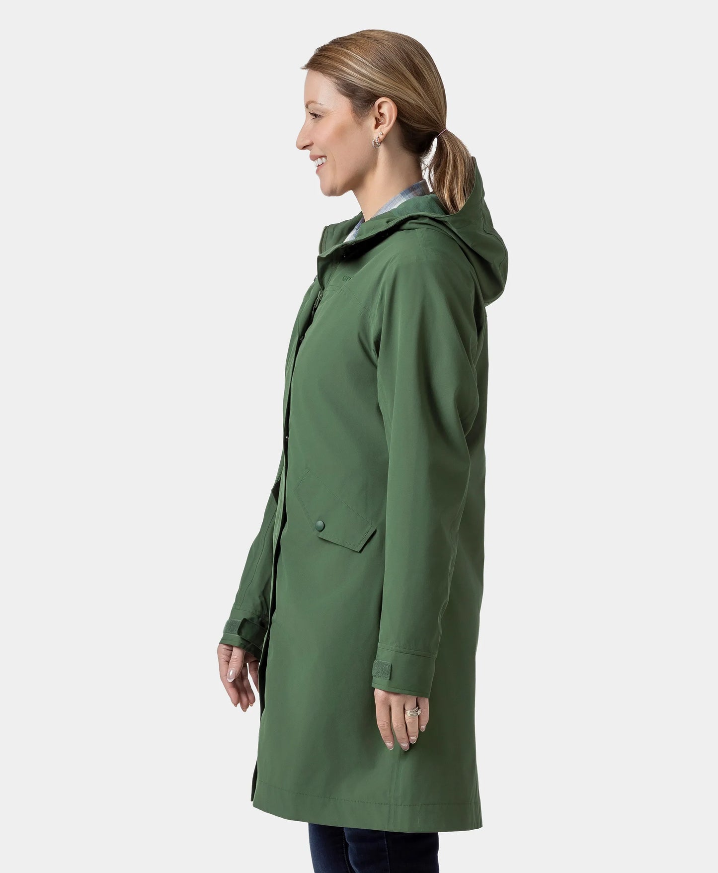 Downtown Women's Heated Rain Trench (Final Sale)