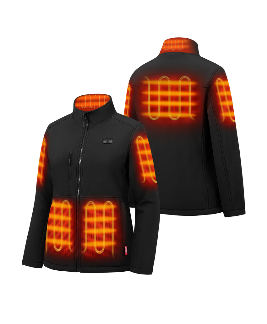 Maverick SureWarm® Women's 6-Zone Dual-Control Heated Softshell