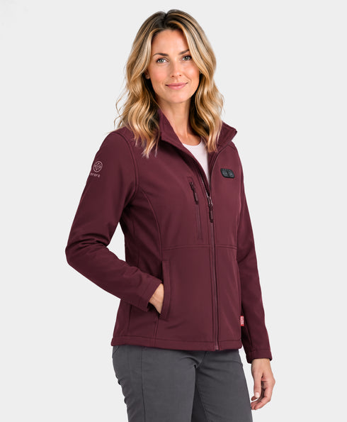 Maverick SureWarm® Women's 6-Zone Dual-Control Heated Softshell Jacket ,view 1