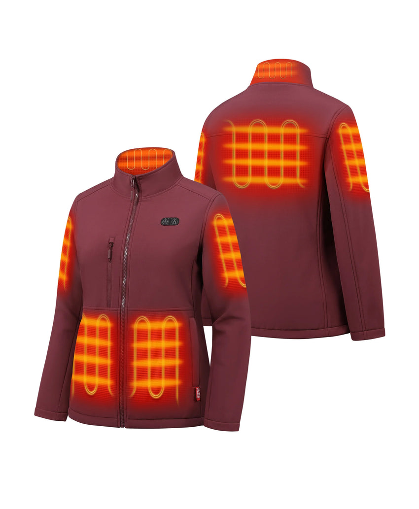 Maverick SureWarm® Women's 6-Zone Dual-Control Heated Softshell
