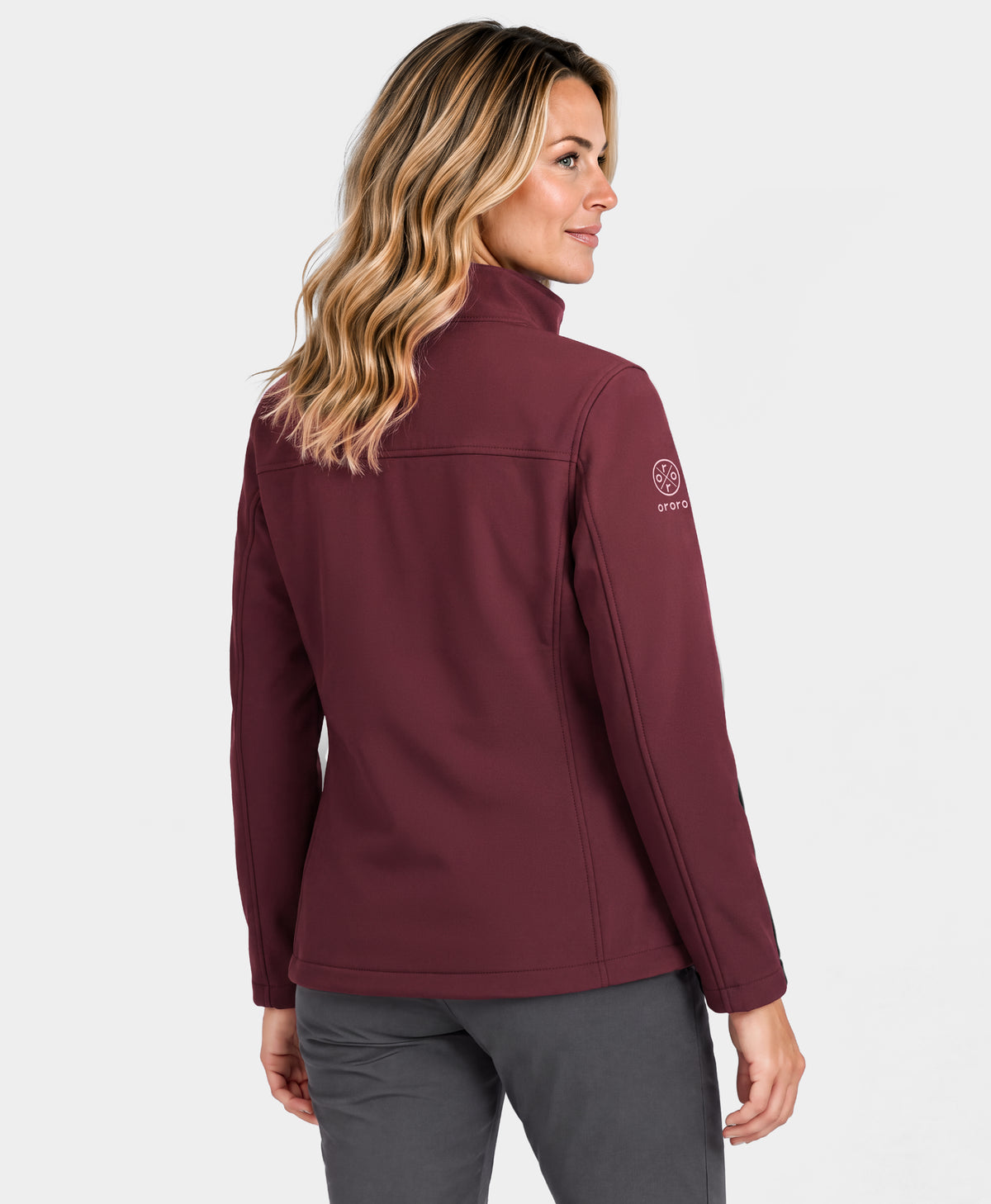 Maverick SureWarm® Women's 6-Zone Dual-Control Heated Softshell Jacket, Thumbnail 5