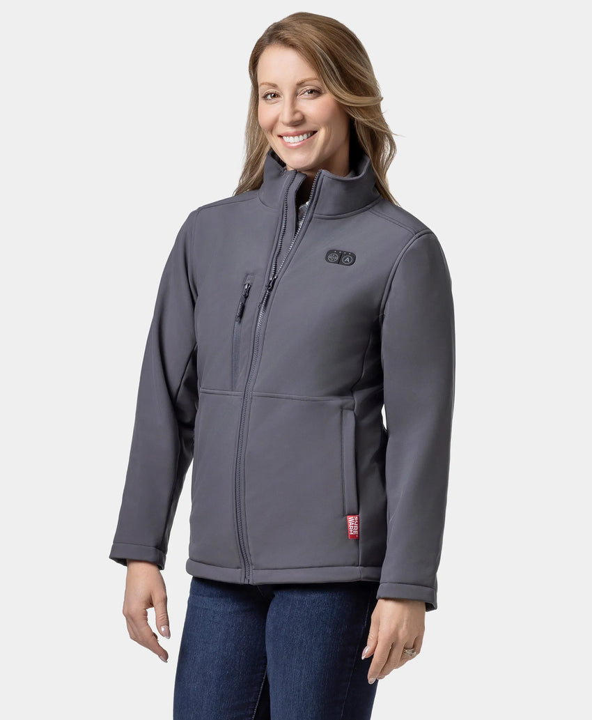 Maverick SureWarm® Women's 6-Zone Dual-Control Heated Softshell Maverick SureWarm® Women's 6-Zone Dual-Control Heated Softshell