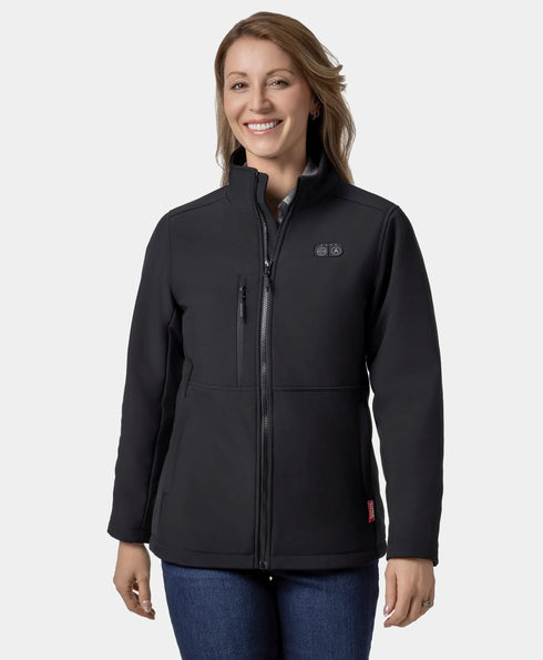 Maverick SureWarm® Women's 6-Zone Dual-Control Heated Softshell Jacket (Apparel Only) ,view 1