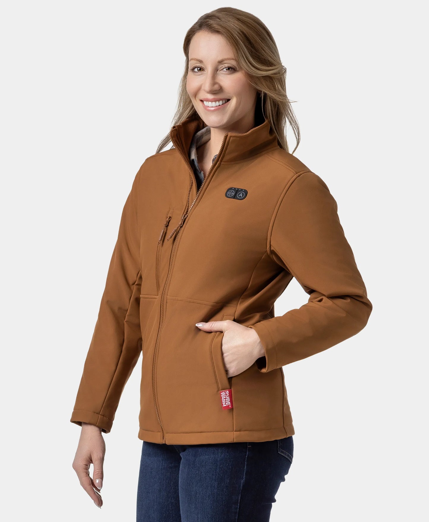 Maverick SureWarm® Women's 6-Zone Dual-Control Heated Softshell Jacket