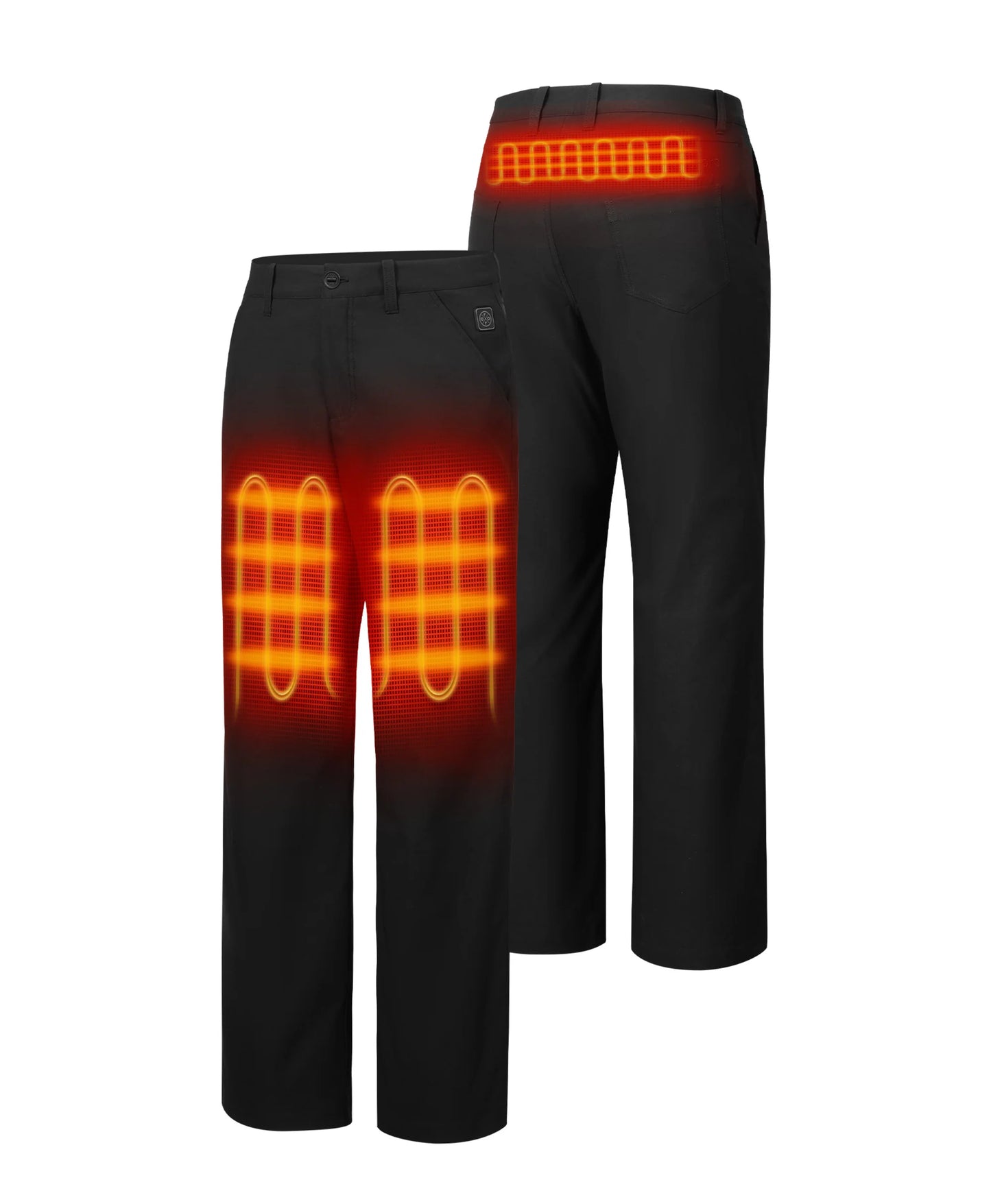 3 Heating Zones (L&R Thighs, Lower Back)