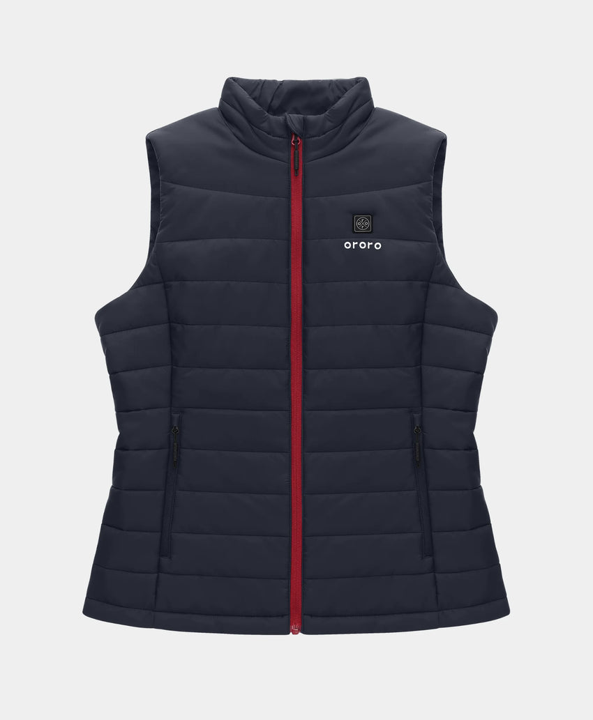 Women's Classic Heated Vest - Black Iris | Lightweight & Comfy