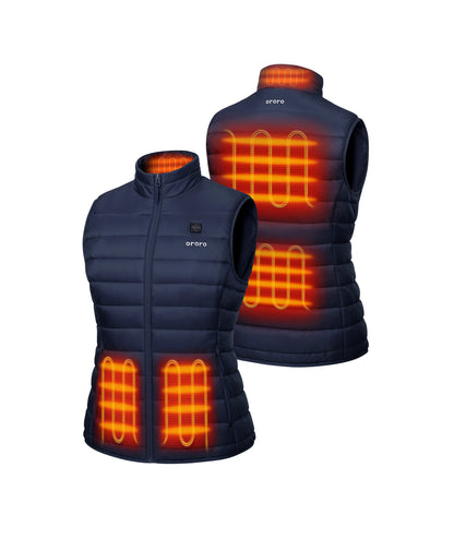 Five(5) heating zones across the left &amp; right hand pockets, upper back, mid-back, and collar