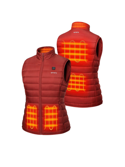 Five(5) heating zones across the left &amp; right hand pockets, upper back, mid-back, and collar