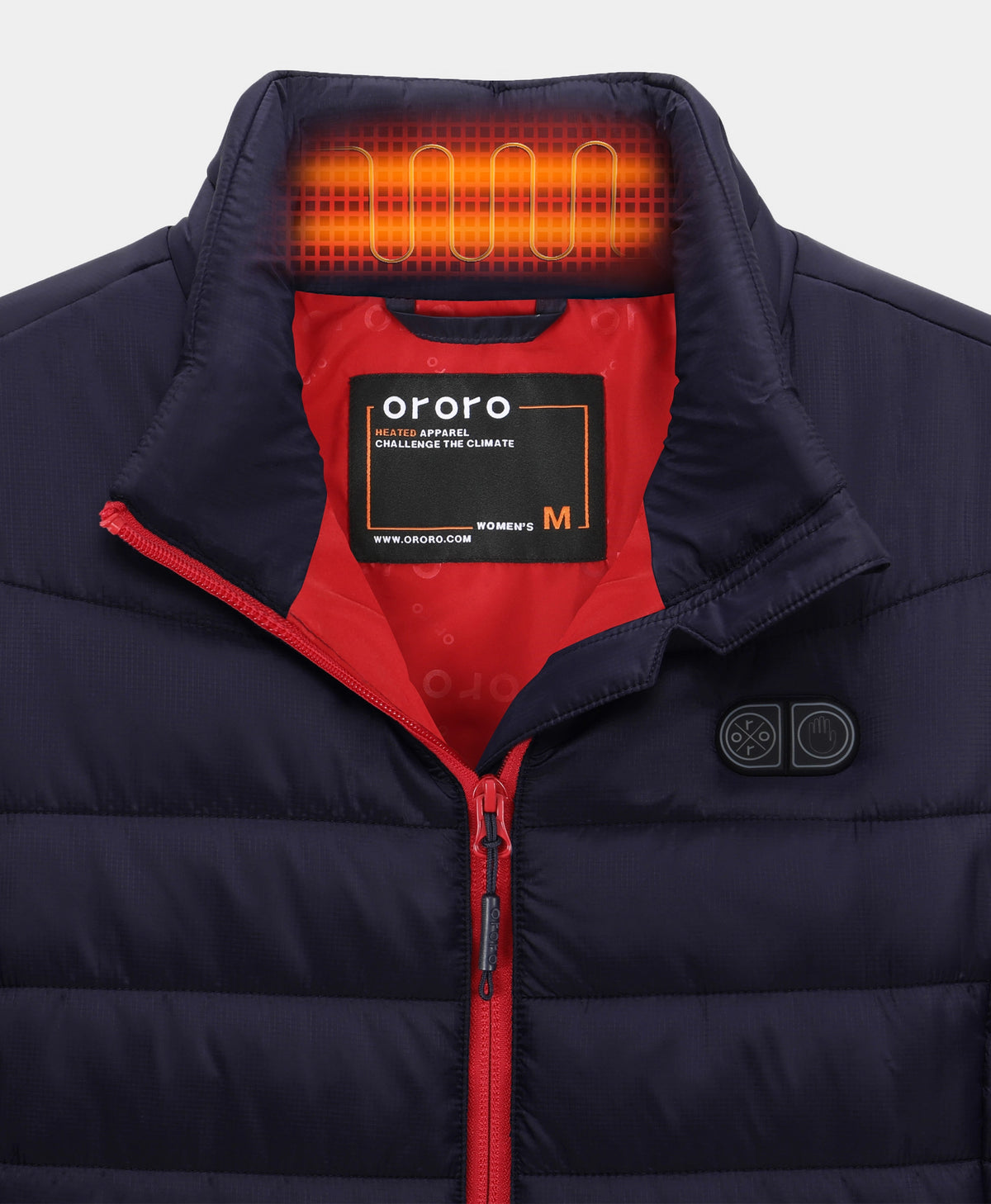 Collar heating zone