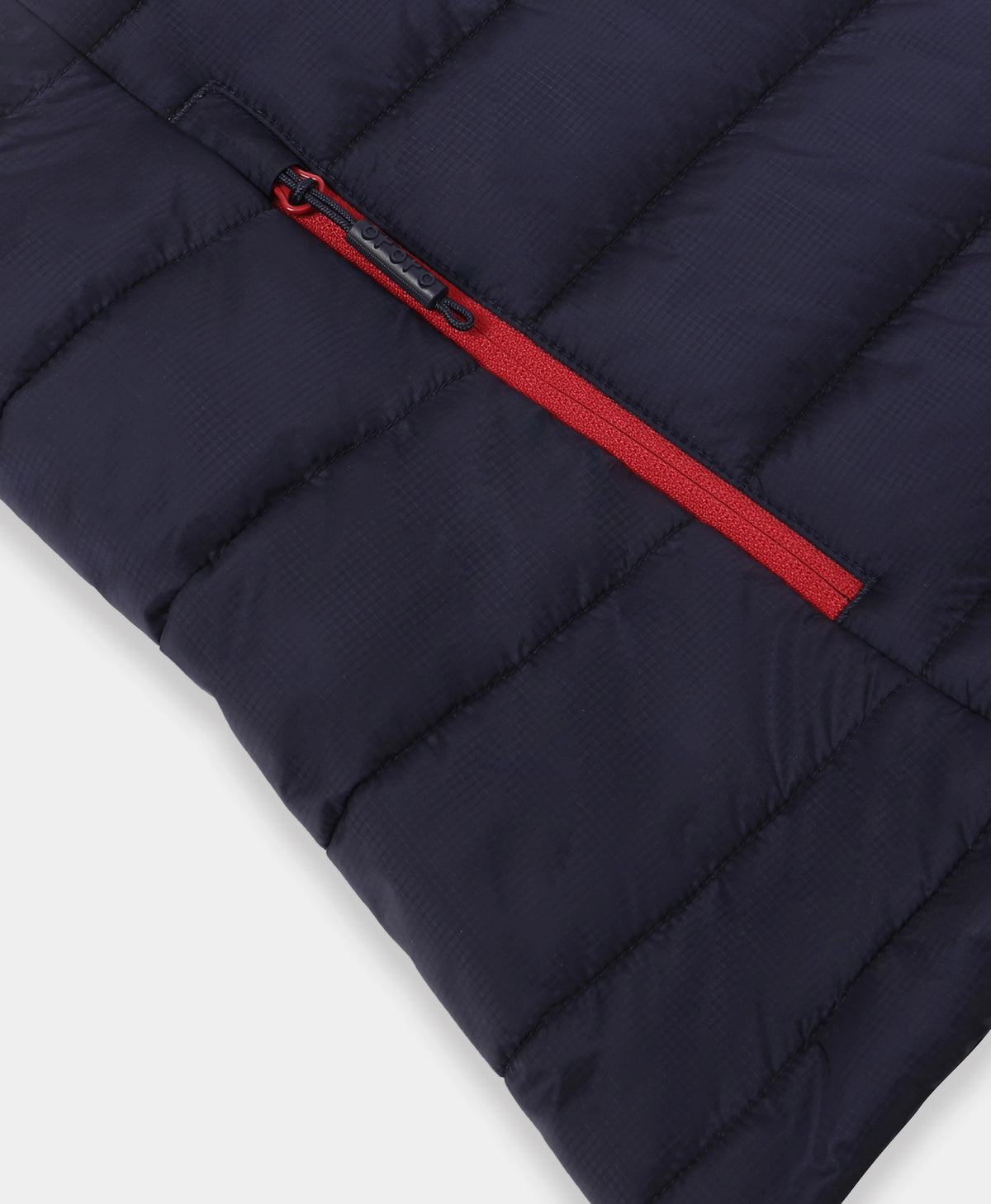 Zipper pocket detail
