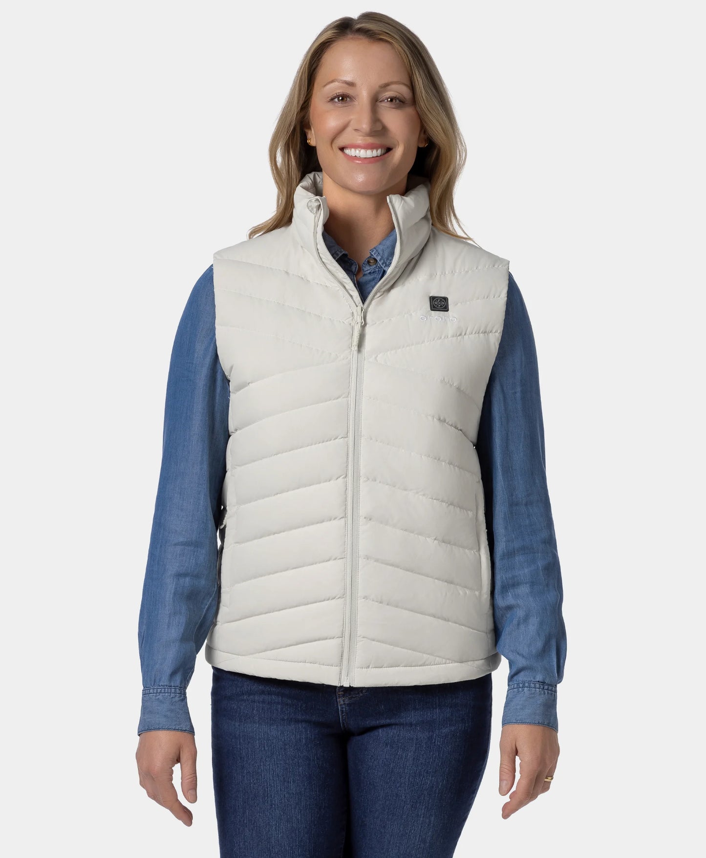 Women's Heated Lightweight Down Vest (Apparel Only)