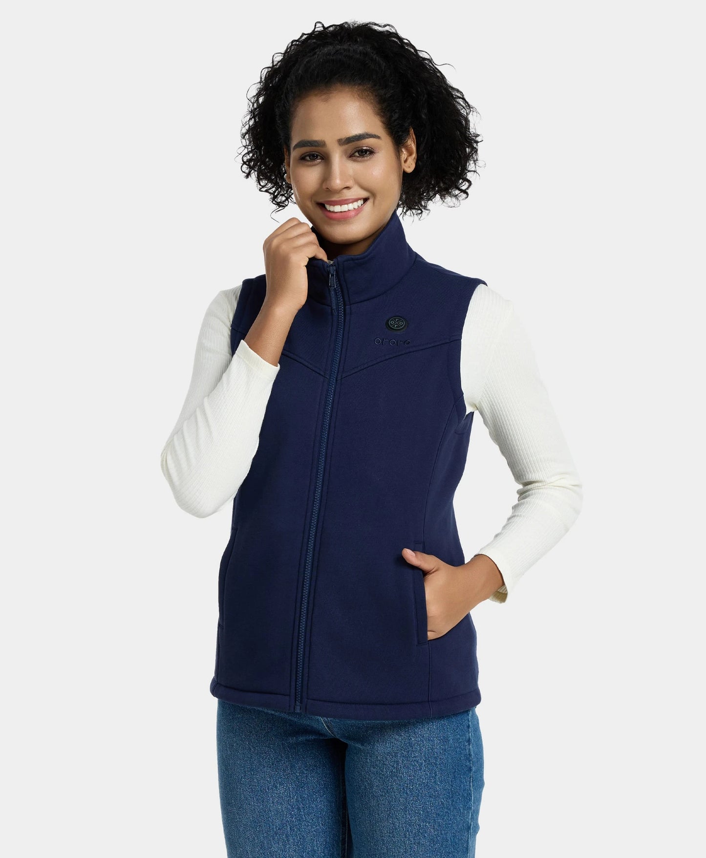 Women's Heated Fleece Vest