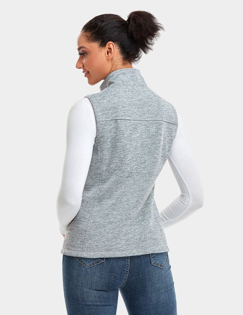 Women's Heated Fleece Vest - New Colors (Final Sale)