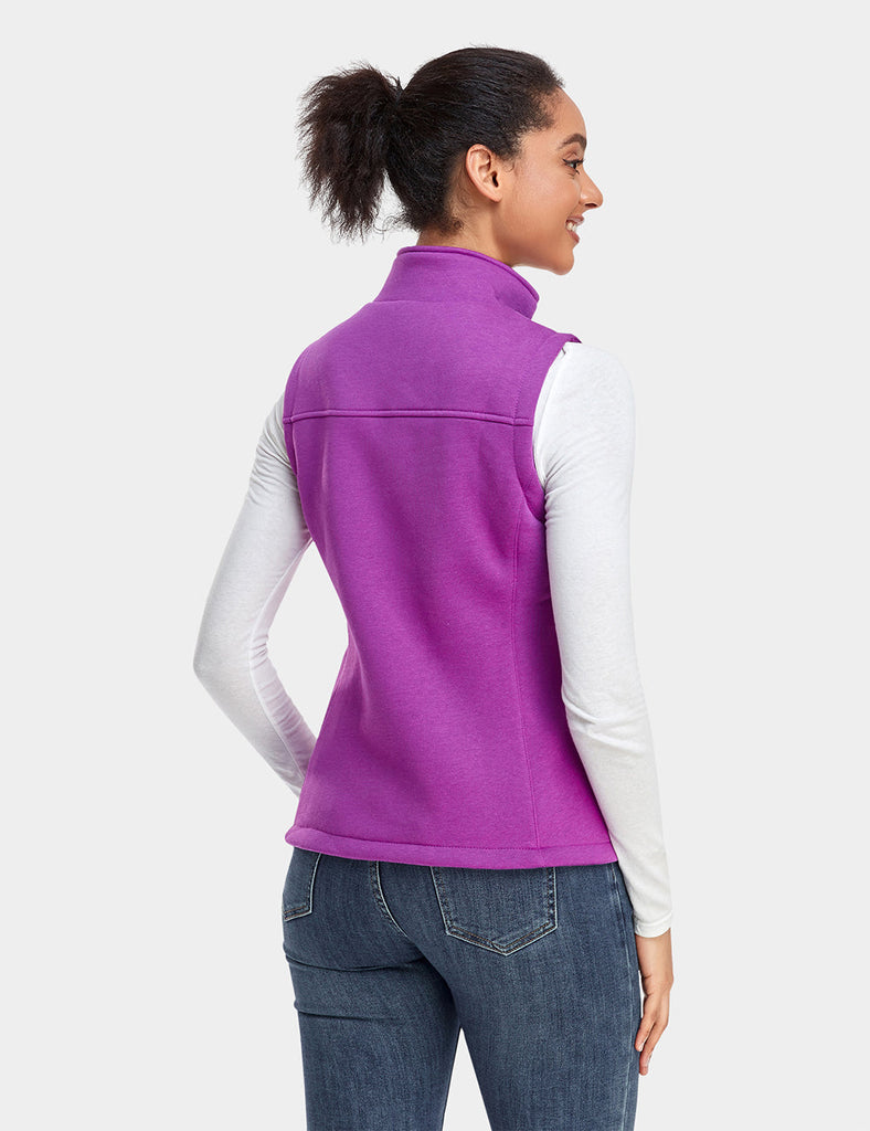 Women's Heated Fleece Vest - New Colors (Final Sale)
