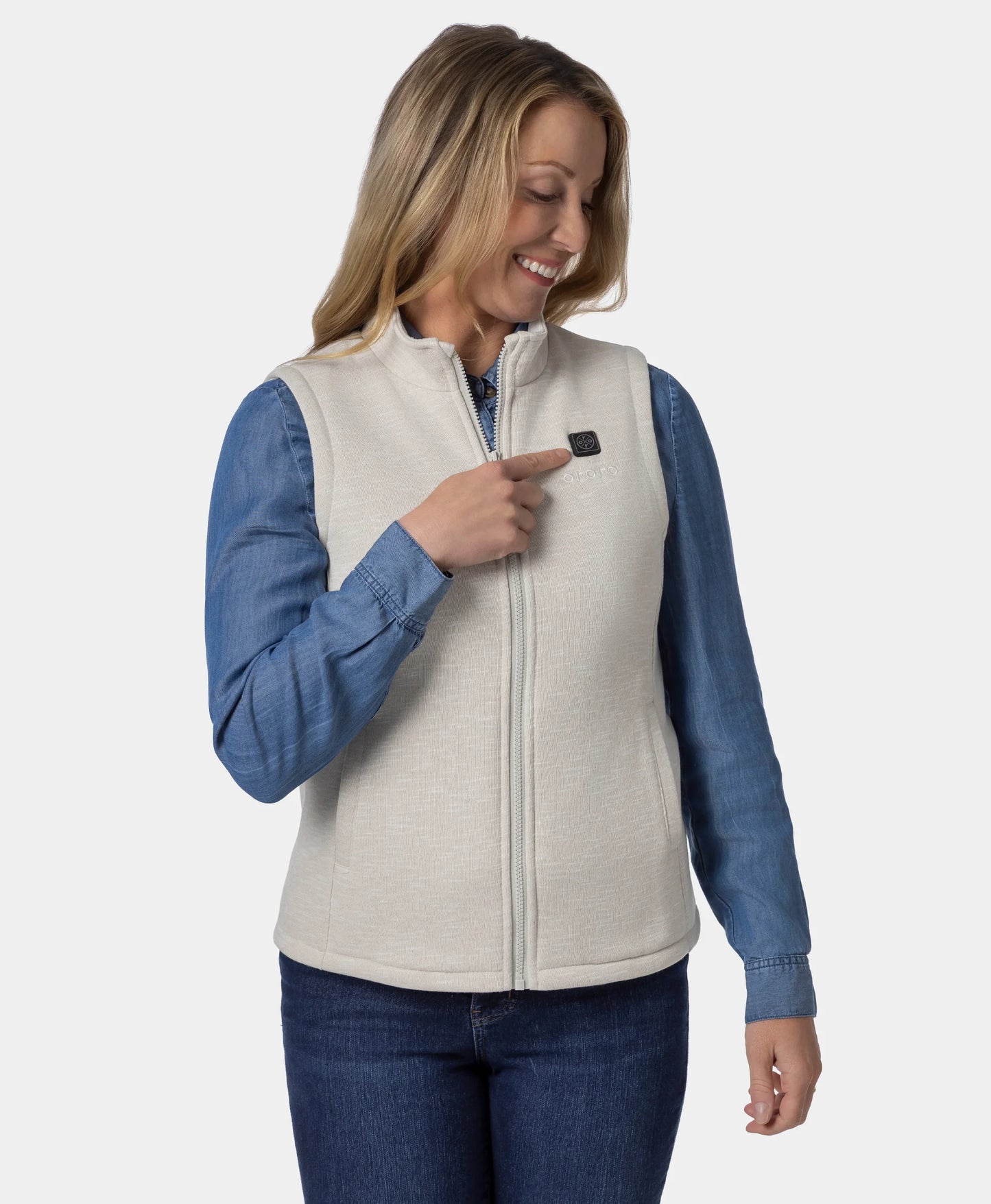 Women's Heated Fleece Vest