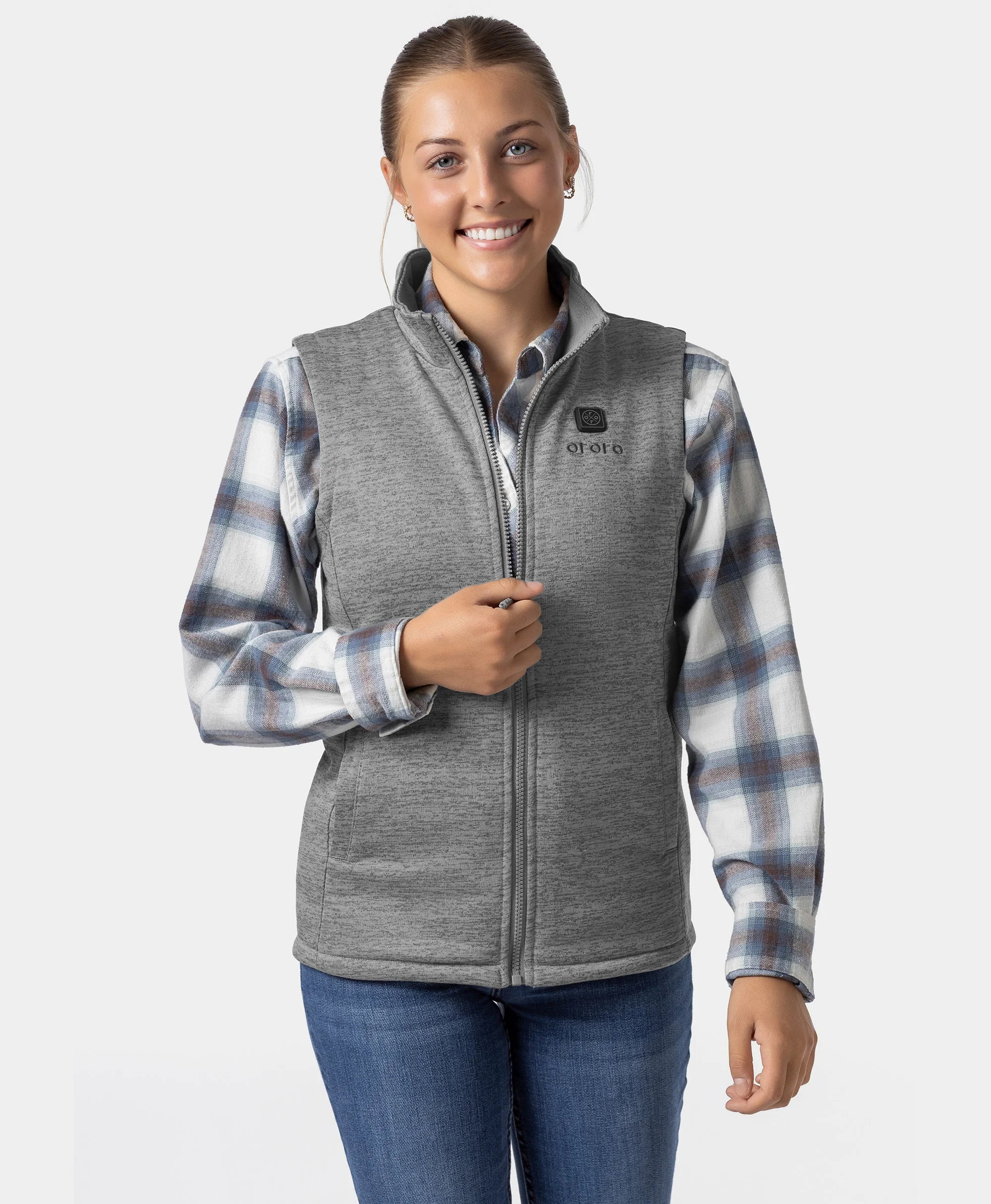 Women's Heated Fleece Vest