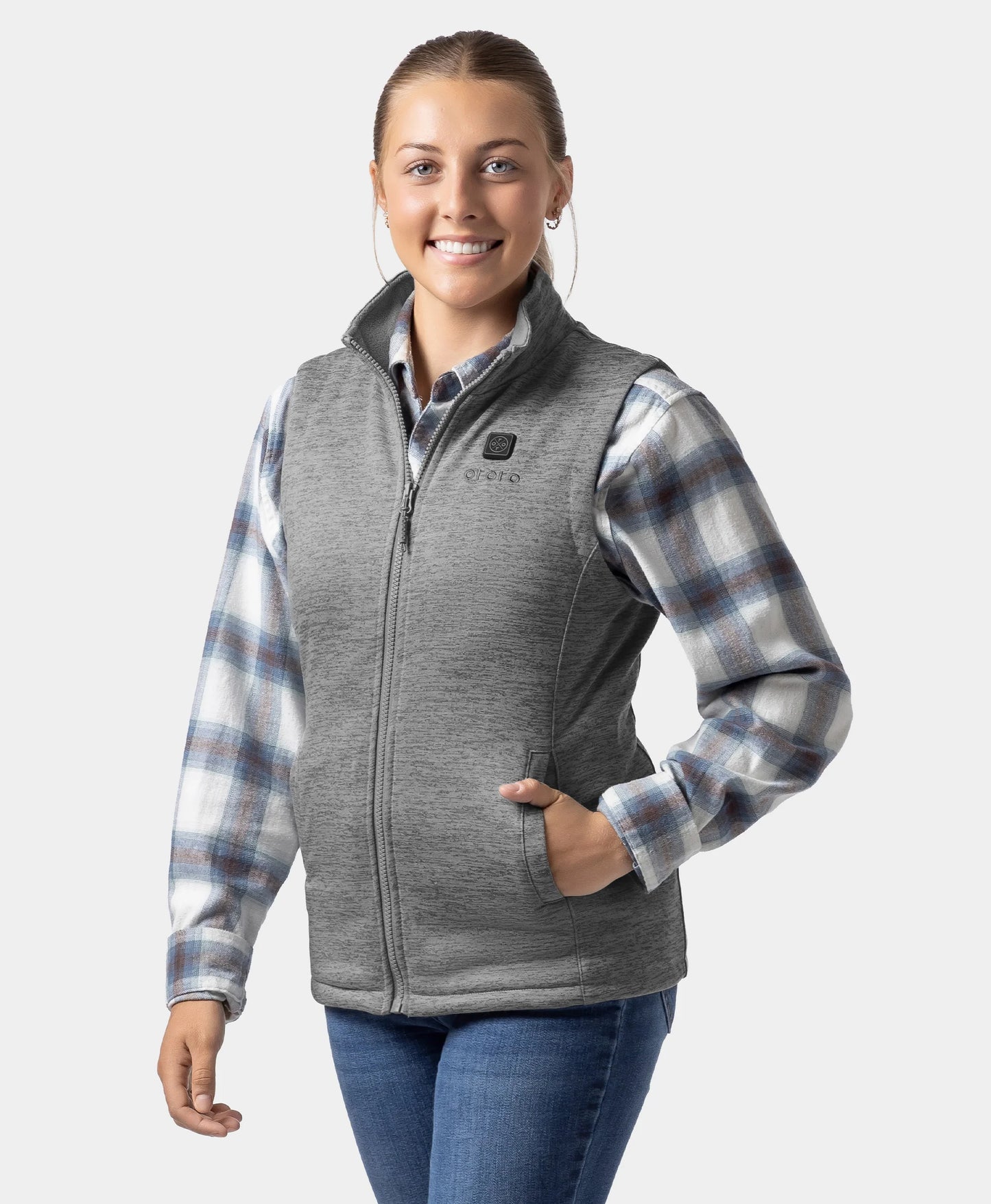 Women's Heated Fleece Vest