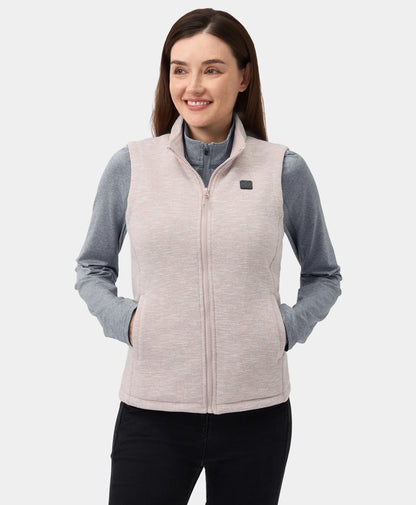 Women's Heated Fleece Vest
