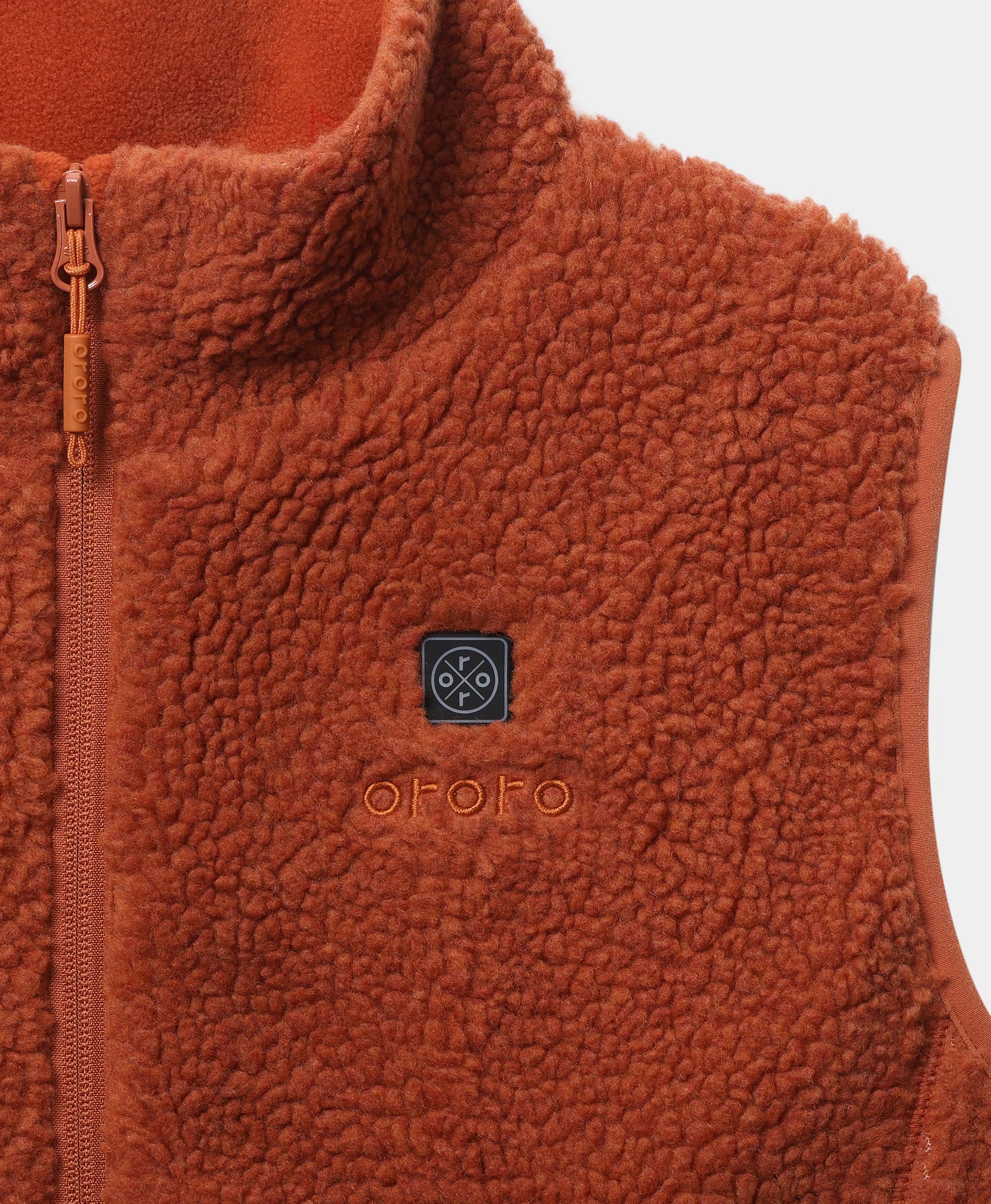 Women's Heated Recycled Fleece Vest, Thumbnail 7