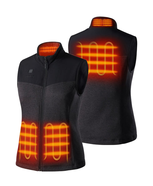 Four heating zones: left &amp; right pockets, collar and mid-back ,view 2