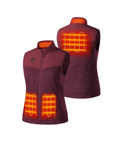 Four heating zones: left & right pockets, collar and mid-back